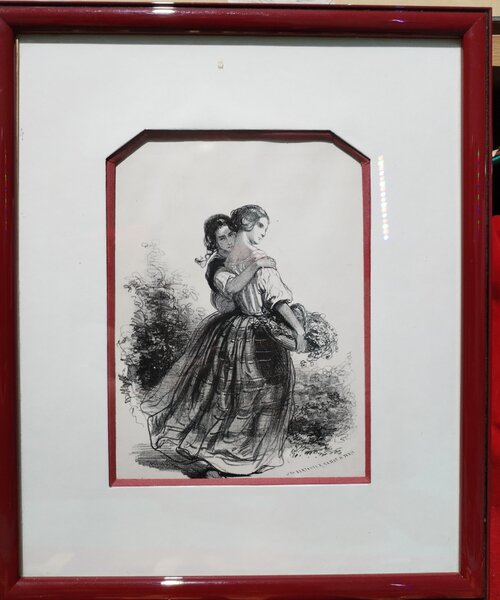Litografie Bertauts, sec.XIX