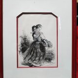 Litografie Bertauts, sec.XIX